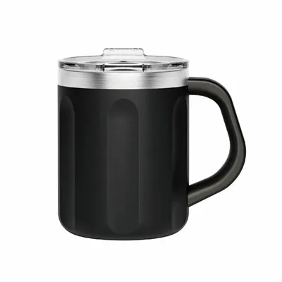 Taza de café de acero inoxidable con mango